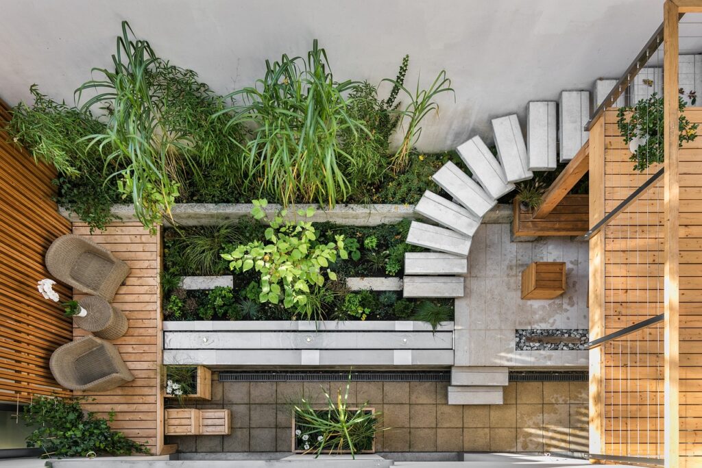Biophilic architecture residential