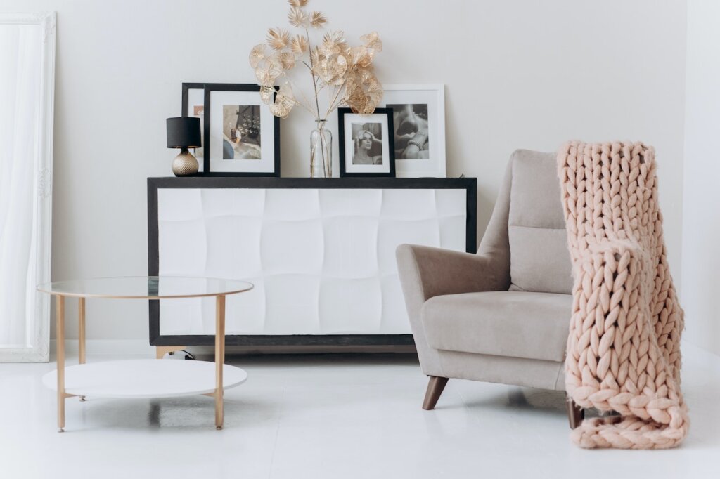 cozy Living Room minimalism aesthetic