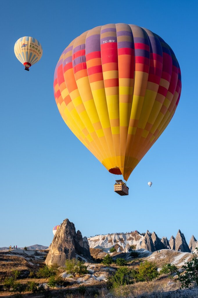 hot air balloon ride