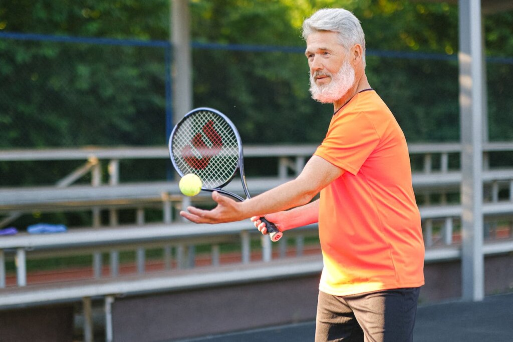 Tennis hobbies for retirees 